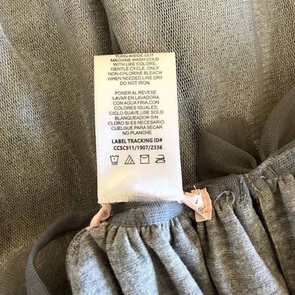 Biscotti Collezioni Girl's Fancy Winter Snowflake Mesh Long Sleeve Dress Size 5 - Picture 8 of 8